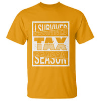 Funny Accountant T Shirt I Survived Tax Season - Wonder Print Shop