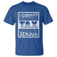 Funny Accountant T Shirt I Survived Tax Season - Wonder Print Shop