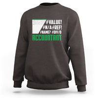 Funny Accountant Errors In Excel Sweatshirt - Wonder Print Shop