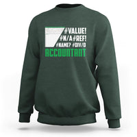 Funny Accountant Errors In Excel Sweatshirt - Wonder Print Shop