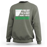 Funny Accountant Errors In Excel Sweatshirt - Wonder Print Shop
