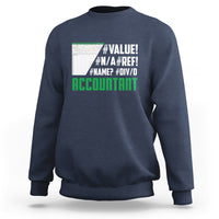 Funny Accountant Errors In Excel Sweatshirt - Wonder Print Shop