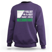 Funny Accountant Errors In Excel Sweatshirt - Wonder Print Shop