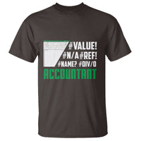 Funny Accountant Errors In Excel T Shirt - Wonder Print Shop