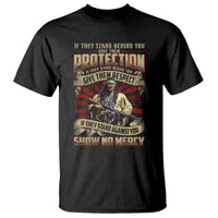 Native American Warrior T Shirt If They Stand Against You Show No Mercy