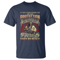 Native American Warrior T Shirt If They Stand Against You Show No Mercy