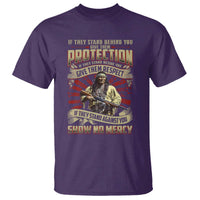 Native American Warrior T Shirt If They Stand Against You Show No Mercy
