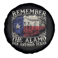 Texas Remember The Alamo Spare Tire Cover San Antonio Alamo War Texan Flag History Lover