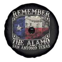 Texas Remember The Alamo Spare Tire Cover San Antonio Alamo War Texan Flag History Lover