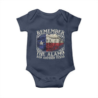 Texas Remember The Alamo Baby Onesie San Antonio Alamo War Texan Flag History Lover