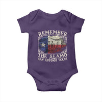 Texas Remember The Alamo Baby Onesie San Antonio Alamo War Texan Flag History Lover
