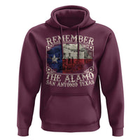 Texas Remember The Alamo Hoodie San Antonio Alamo War Texan Flag History Lover