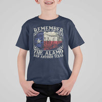 Texas Remember The Alamo T Shirt For Kid San Antonio Alamo War Texan Flag History Lover