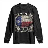 Texas Remember The Alamo Long Sleeve Shirt San Antonio Alamo War Texan Flag History Lover