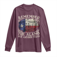 Texas Remember The Alamo Long Sleeve Shirt San Antonio Alamo War Texan Flag History Lover