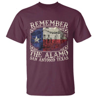 Texas Remember The Alamo T Shirt San Antonio Alamo War Texan Flag History Lover
