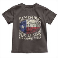 Texas Remember The Alamo Toddler T Shirt San Antonio Alamo War Texan Flag History Lover