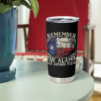 Texas Remember The Alamo Tumbler Cup San Antonio Alamo War Texan Flag History Lover