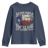 Texas Remember The Alamo Youth Sweatshirt San Antonio Alamo War Texan Flag History Lover