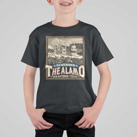 Texas Remember The Alamo T Shirt For Kid San Antonio Alamo War History Lover