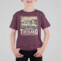Texas Remember The Alamo T Shirt For Kid San Antonio Alamo War History Lover