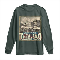Texas Remember The Alamo Long Sleeve Shirt San Antonio Alamo War History Lover