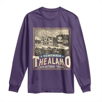 Texas Remember The Alamo Long Sleeve Shirt San Antonio Alamo War History Lover