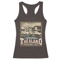 Texas Remember The Alamo Racerback Tank Top San Antonio Alamo War History Lover