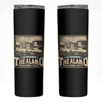 Texas Remember The Alamo Skinny Tumbler San Antonio Alamo War History Lover