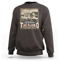 Texas Remember The Alamo Sweatshirt San Antonio Alamo War History Lover
