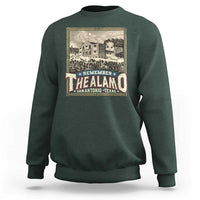 Texas Remember The Alamo Sweatshirt San Antonio Alamo War History Lover