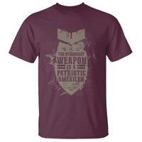 The Strongest Weapon Is A Patriotic T Shirt