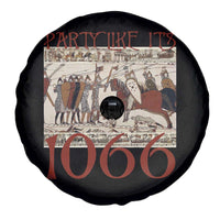 Medieval Bayeux Tapestry Hastings 1066 Spare Tire Cover Funny Party Like It's 1066 History Lover