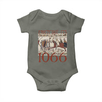 Medieval Bayeux Tapestry Hastings 1066 Baby Onesie Funny Party Like It's 1066 History Lover