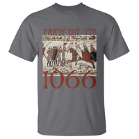 Medieval Bayeux Tapestry Hastings 1066 T Shirt Funny Party Like It's 1066 History Lover