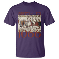Medieval Bayeux Tapestry Hastings 1066 T Shirt Funny Party Like It's 1066 History Lover