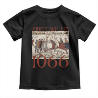 Medieval Bayeux Tapestry Hastings 1066 Toddler T Shirt Funny Party Like It's 1066 History Lover
