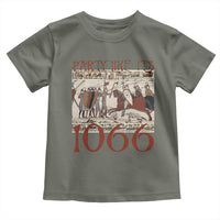 Medieval Bayeux Tapestry Hastings 1066 Toddler T Shirt Funny Party Like It's 1066 History Lover