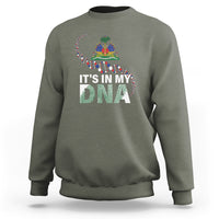 Haitian Sweatshirt It's In My DNA Haiti Patriotic - Wonder Print Shop