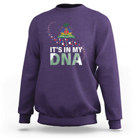Haitian Sweatshirt It's In My DNA Haiti Patriotic - Wonder Print Shop