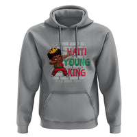 Haiti Young King Haitian Black Boys Kids Hoodie - Wonder Print Shop