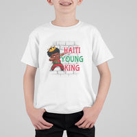 Haiti Young King Haitian Black Boys Kids T Shirt For Kid - Wonder Print Shop