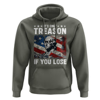 George Washington Hoodie It's Only Treason If You Lose 4th Of July - Wonder Print Shop
