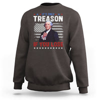 George Washington Sweatshirt It's Only Treason If You Lose 4th Of July - Wonder Print Shop