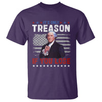 George Washington T Shirt It's Only Treason If You Lose 4th Of July - Wonder Print Shop