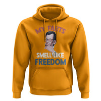 Funny Abraham Lincoln Hoodie My Farts Smell Like Freedom 4th Of July - Wonder Print Shop