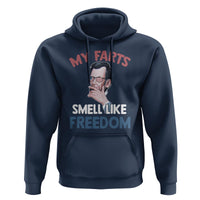 Funny Abraham Lincoln Hoodie My Farts Smell Like Freedom 4th Of July - Wonder Print Shop