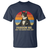 Alexander Hamilton Cat T Shirt Pardon Me, Are You Arron Purr Sir - Wonder Print Shop