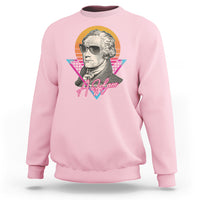 Alexander Hamilton Cool A. Ham Vaporwave Sweatshirt - Wonder Print Shop