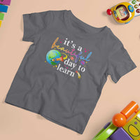 Teacher T Shirt For Kid It's A Beautiful Day To Learn Back To School - Wonder Print Shop